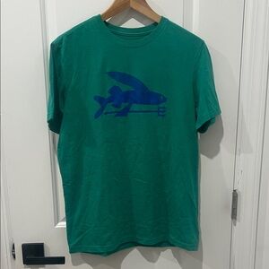 Patagonia Teal Slim Fit T-Shirt